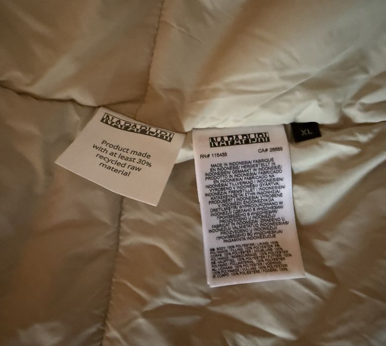 Napapijri Thur Jacket ОРИГИНАЛНО мъжко зимно яке - XL