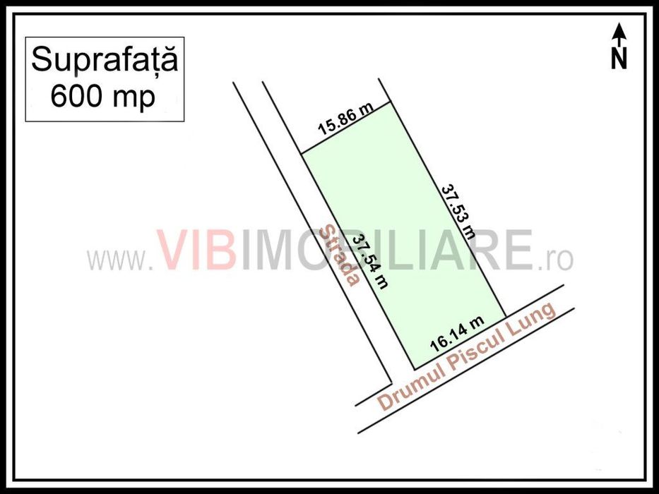 Baneasa – Piscul Lung | Teren intravilan cu dubla deschidere, ideal pe