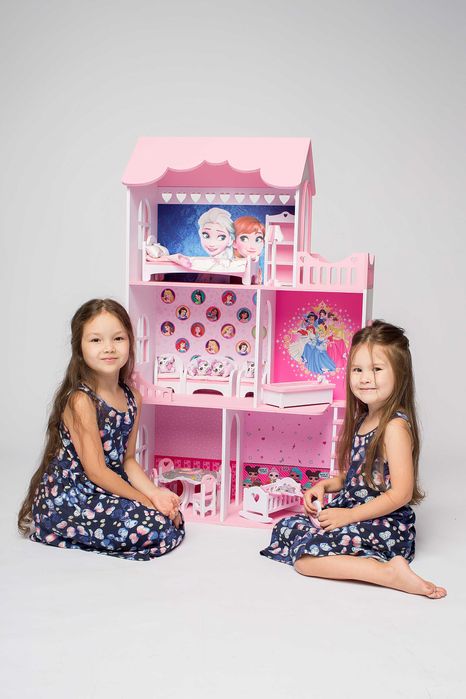 Кукольный домик для Барби ростом с ребенка!