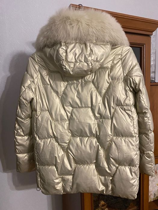 Куртка зимняя светлая