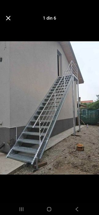 De vanzare scara de zincata la comanda si cum dorit si transport