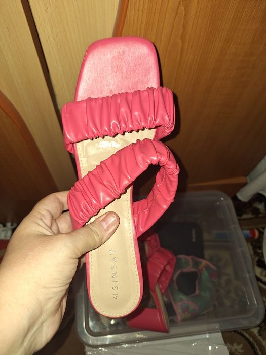 Papuci  dama cu toc 41