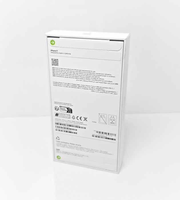 НОВ•iPhone 17 256GB White