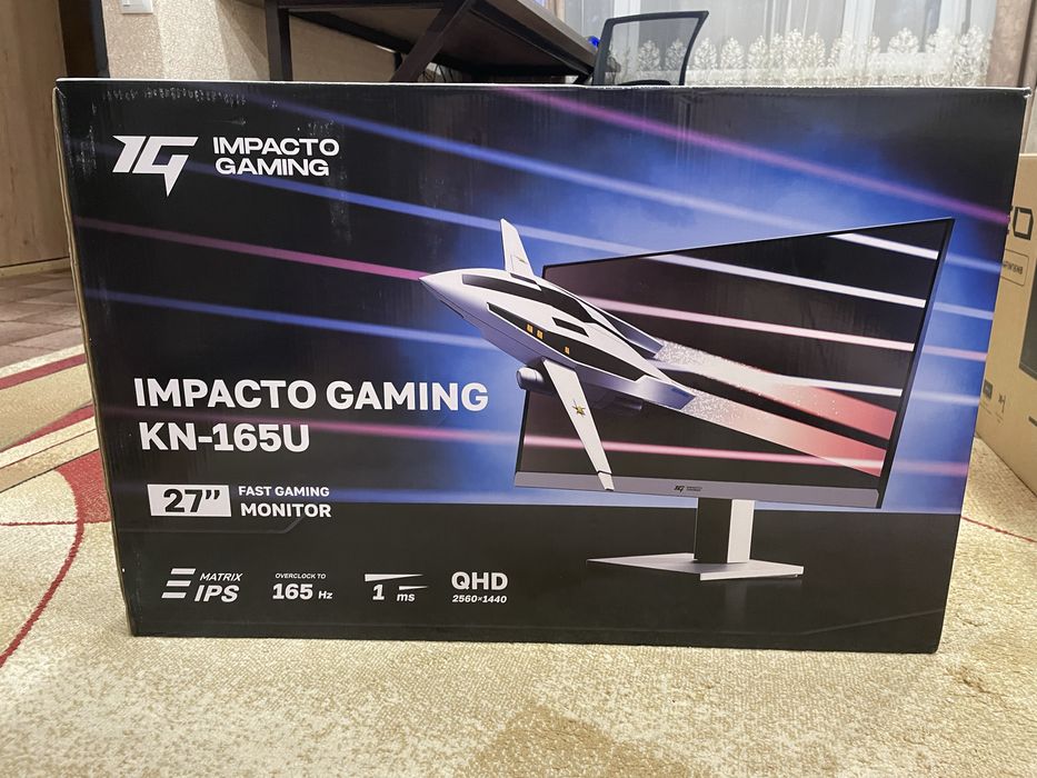 Монитор 165Гц IPS 2560x1440