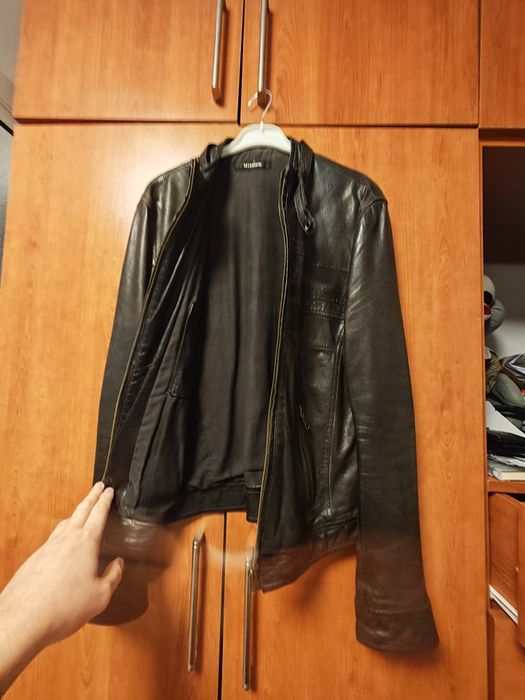 Geaca piele naturală Italia Gazzarrini măr. 50