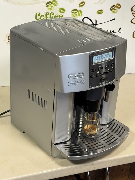 Кафемашина кафе автомат delonghi Elegance с гаранция