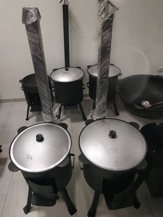 Чугунный казан Большой Узбекский казан