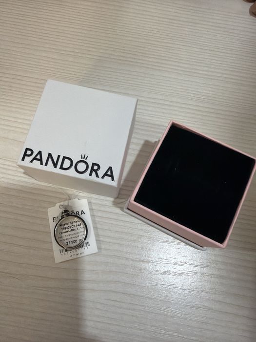 КОЛЬЦО PANDORA «черное сердце»