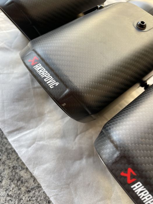 Насадки М5G90 на выхлоп акрап