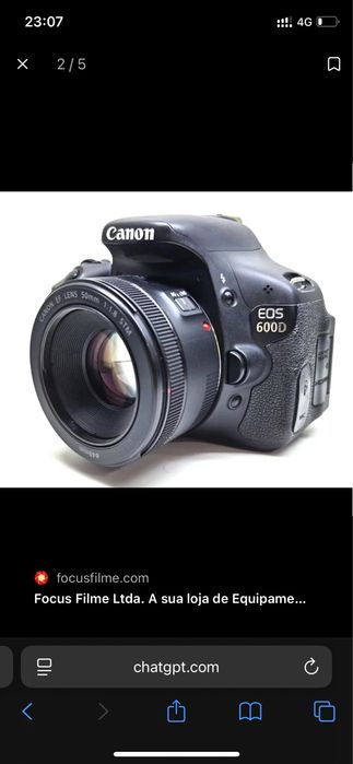 фотоаппарат Canon EOS 600D
