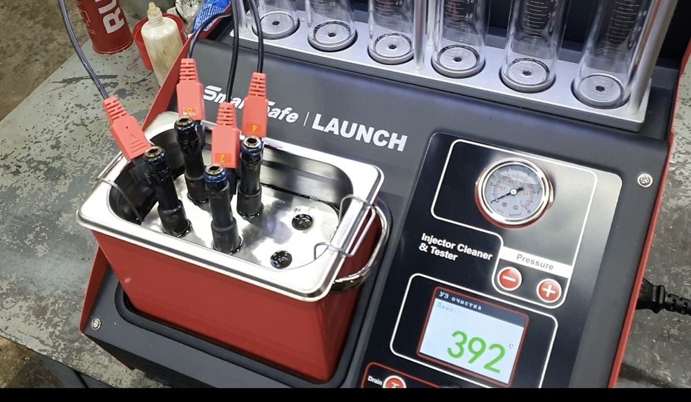 Чистка и промывка  форсунок,