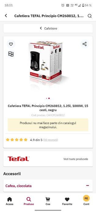 Vând aparat de făcut cafea