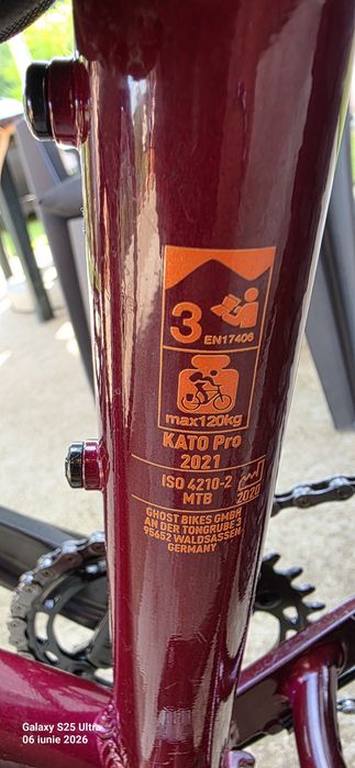 MTB Ghost Kato Pro 2021- cadru XL roti 29"   viteze  1× 12