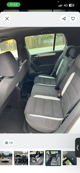 Golf 6 1,6 tdi R Line