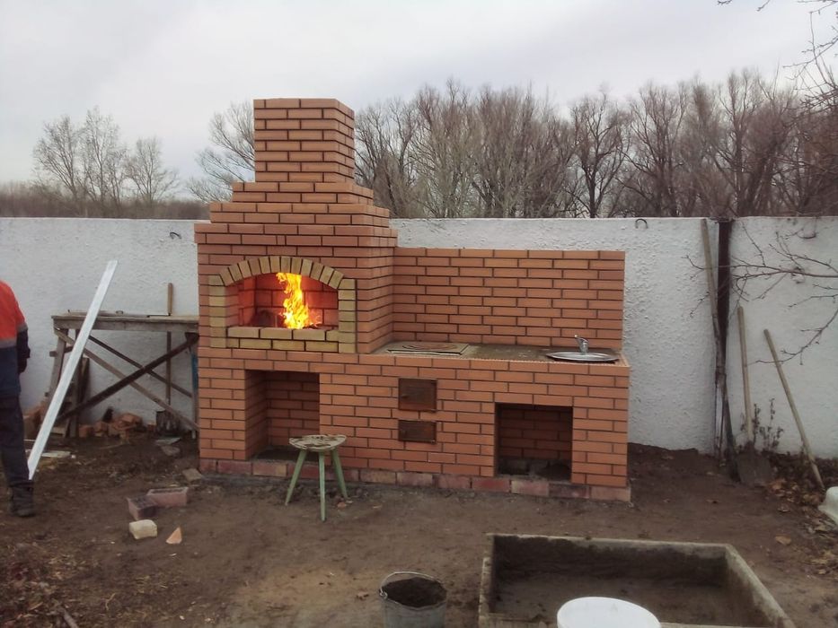 Клатка печей,барбекю камины