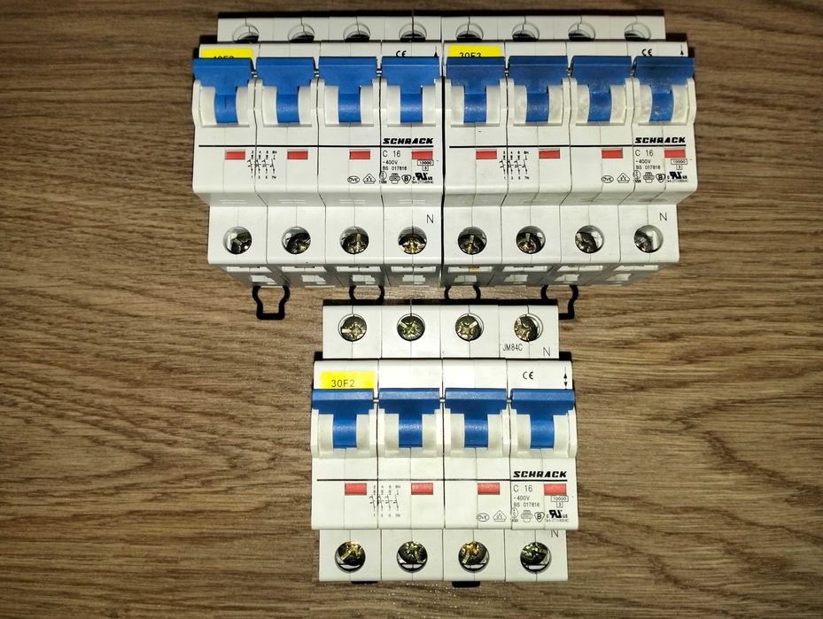 Intreruptor diferential , siguranta bipolara , tripolara, tetrapolara