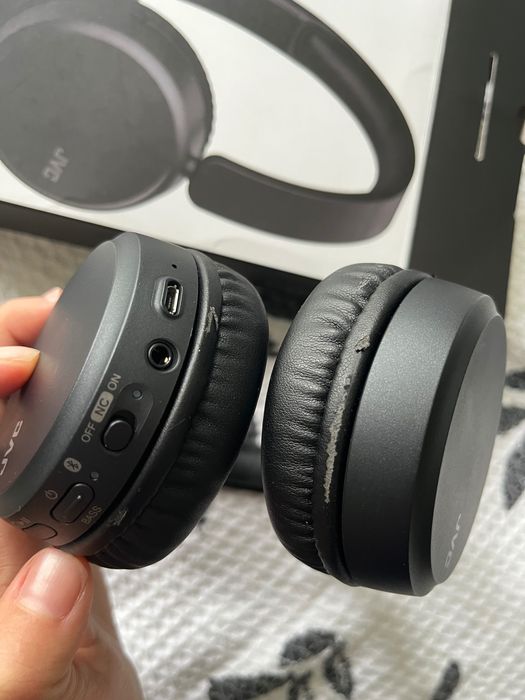 Безжични аудио слушалки, JVC HA-S65 BN-B, черни