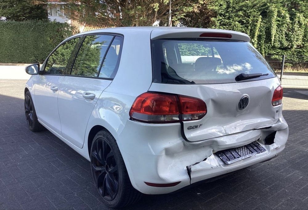 VW Golf/Голф 6 с лек удар отзад