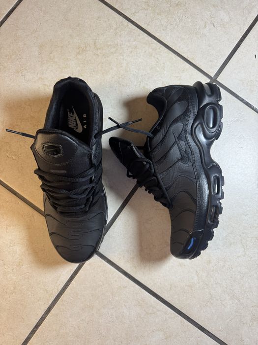Nike tn full black din piele marimea 45