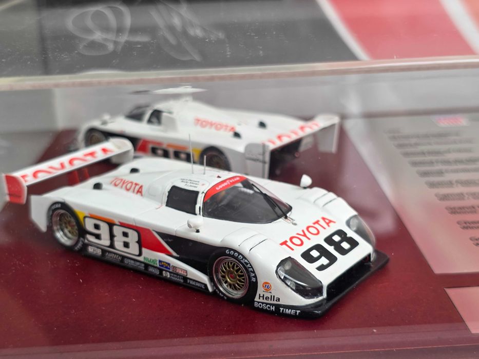 1/43 TSM Set 2 Machete Auto Toyota Eagle MKIII PJ Jones Juan Fangio Semnate
