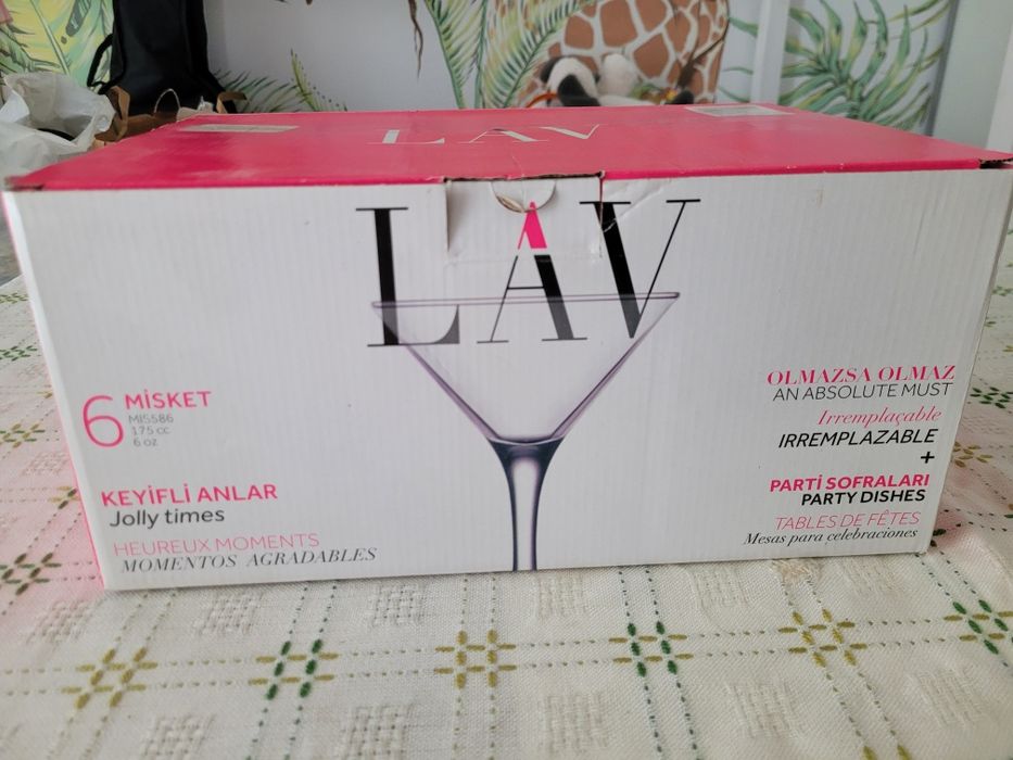 Pahare Martini LAV