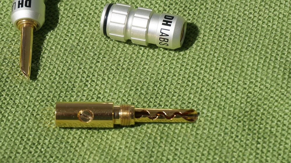 Conector banana DH LABS pentru Boxe, amplificator