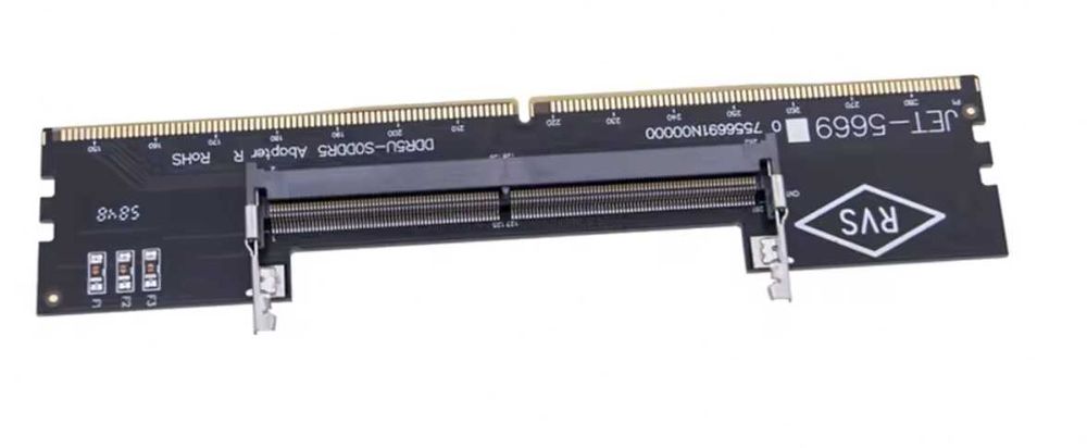 Adaptor RAM Laptop - RAM PC DDR5 DDR4 SODIMM To DIMM Adapter