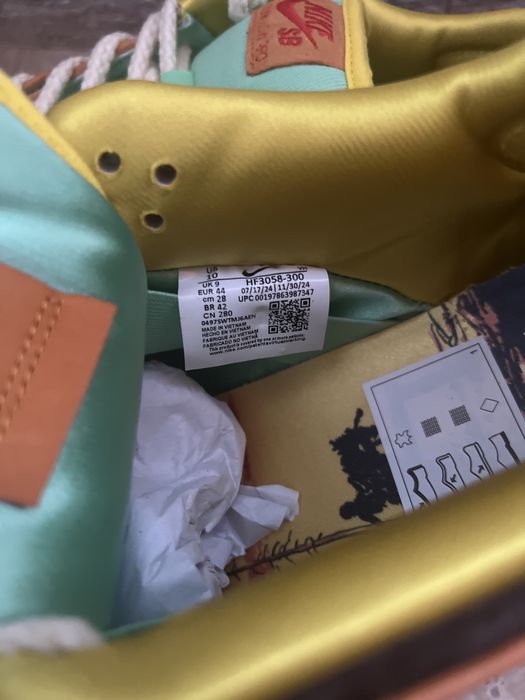 Nike SB Dunk Low Rodeo Tourmaline verzi