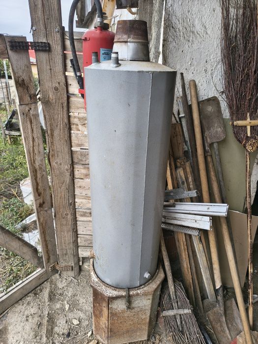 Boiler pe lemne 80 de litri