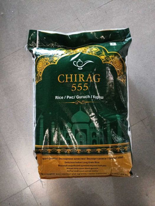 CHIRAG 555 – Haqiqiy Hindiston Guruchi Ta’mi