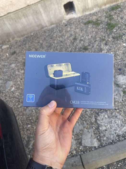 Kit lavaliere wireless neewer cm28 pro