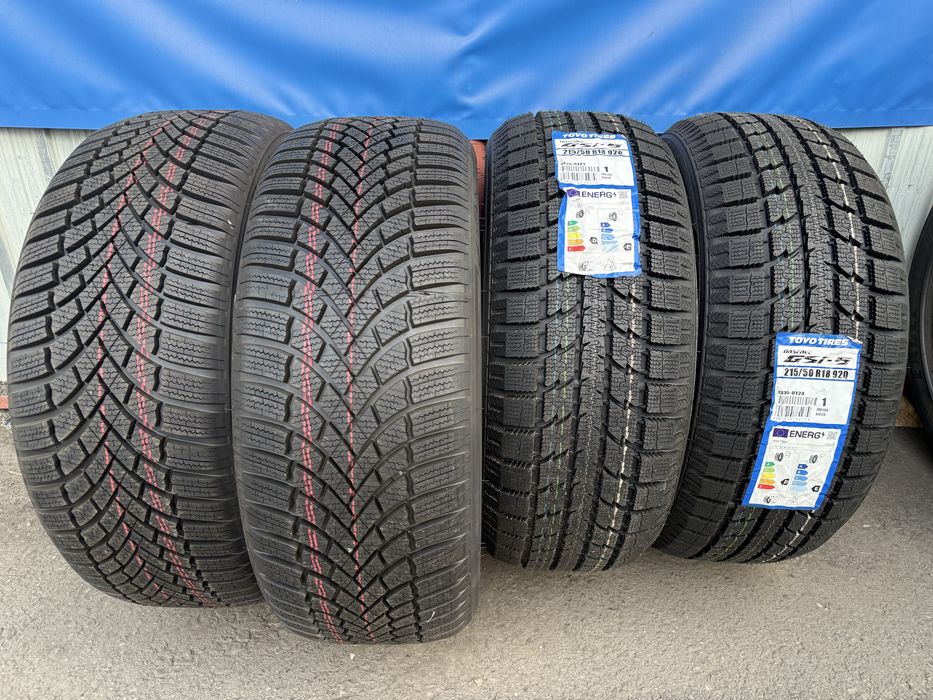 215/50 R18 BRIDGESTONE + TOYO anvelope noi iarna
