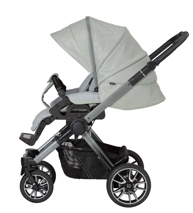 Vand carucior 2 in 1 NOU! Mercedes-Benz Avantgarde GTS Performance Sage Grey cu maner reversibil