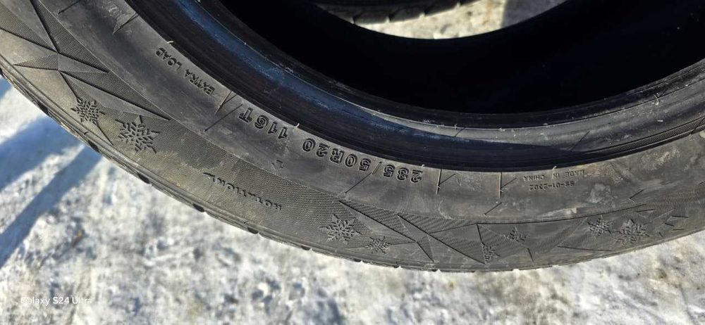 Продам шины б/у 285/50-20 шипованные 2 шт