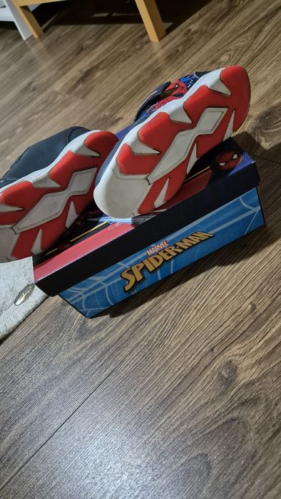 Ghete Spiderman cu led baieti