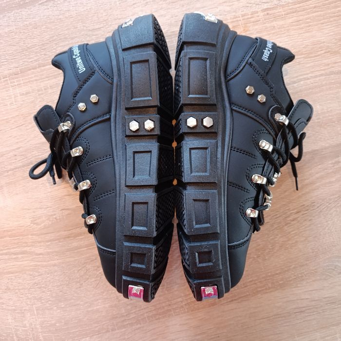 Sneakers chunky platform negri CAISIMA – stil gothic / streetwear – fo