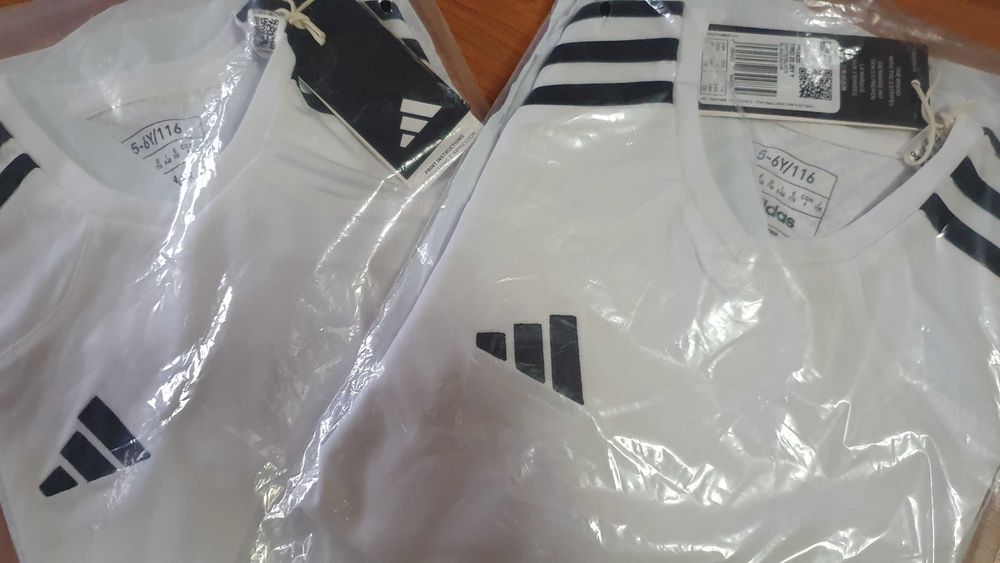 Tricou copii Adidas Tiro 23 Alb HR4620 XXS (5-6 ani) & XL (15-16ani)