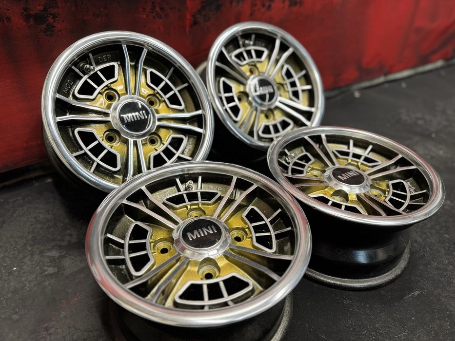Ретро магнезиеви джанти за MINI, 10 цола, 4х100