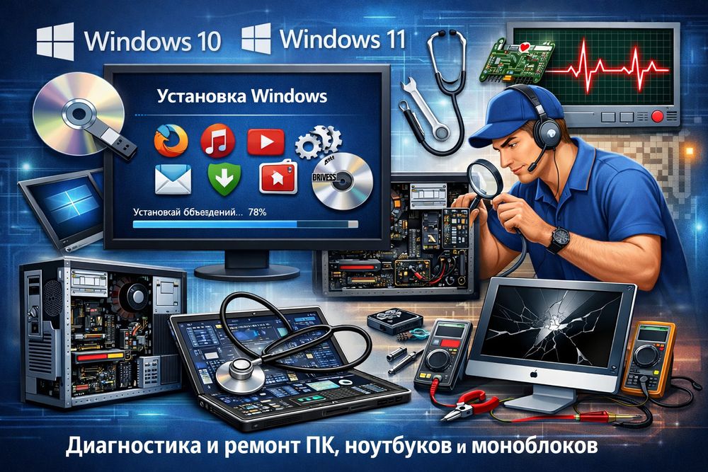 Переустановка Windows