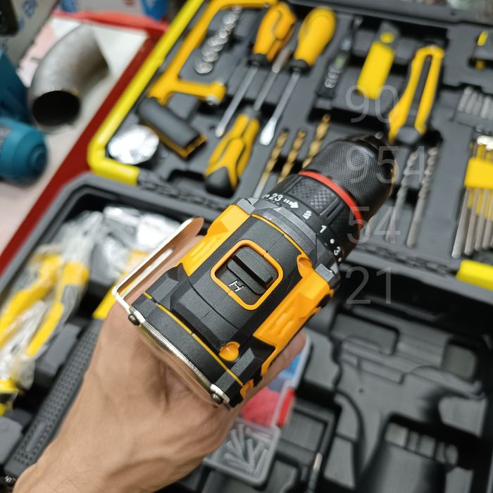 Шуруповерт набор аккумуляторная шуруповёрт