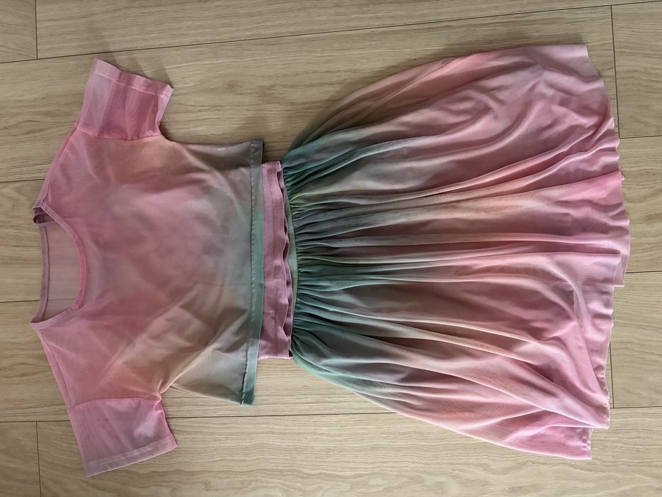Set fusta si maieu din tull pentru fetite Cocodrillo