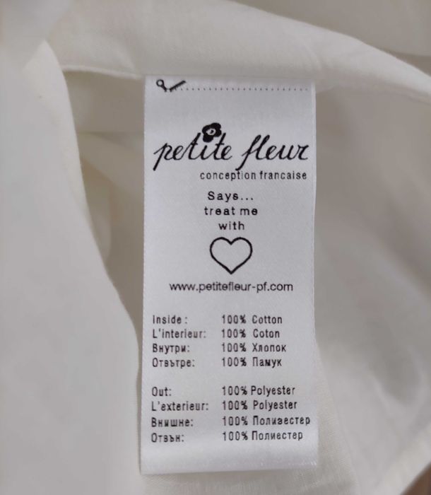 Луксозна детска рокля "Petite fleur"11-12г