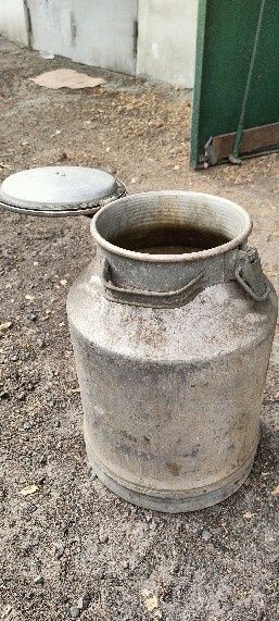 Фляги молочные, алюминий