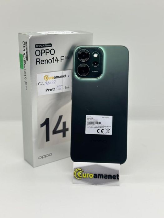 Telefon mobil OPPO Reno14 F, 8GB RAM, 256GB -A-