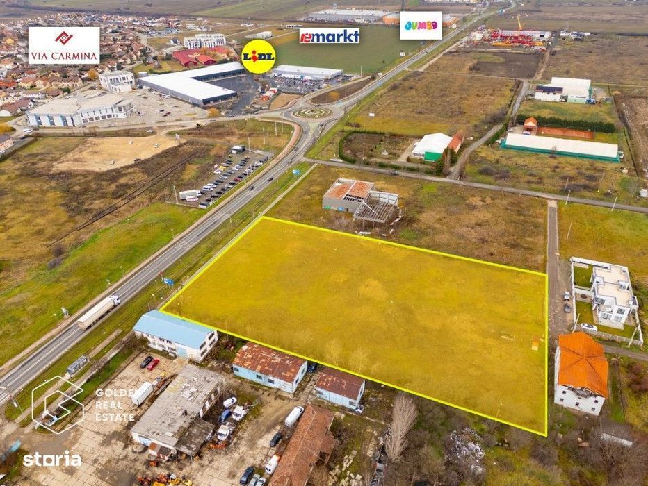 Oportunitate! Teren comercial 10.000mp, Vladimirescu, perfect pentru r