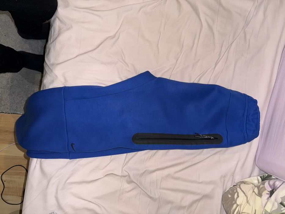 Спешно!Nike tech fleece royal blue