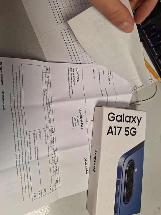 Samsung A17 нов гаранция