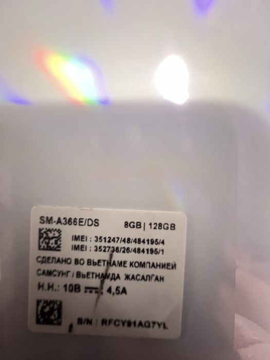 Продам самсунг новый А36