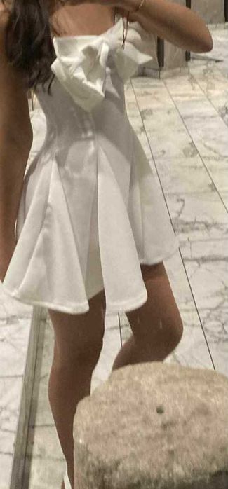 Бяла рокличка xs -s