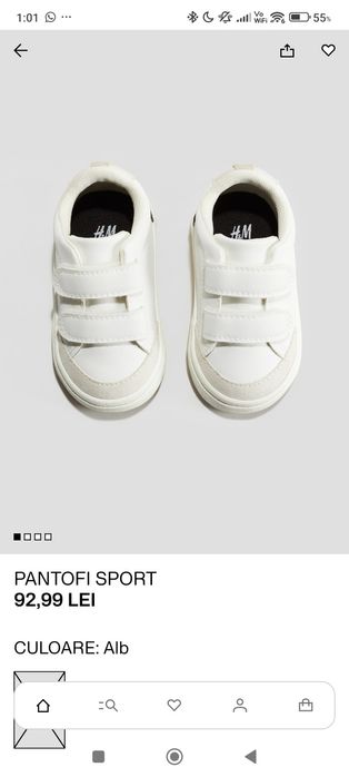 Adidași bebe marime 18-19